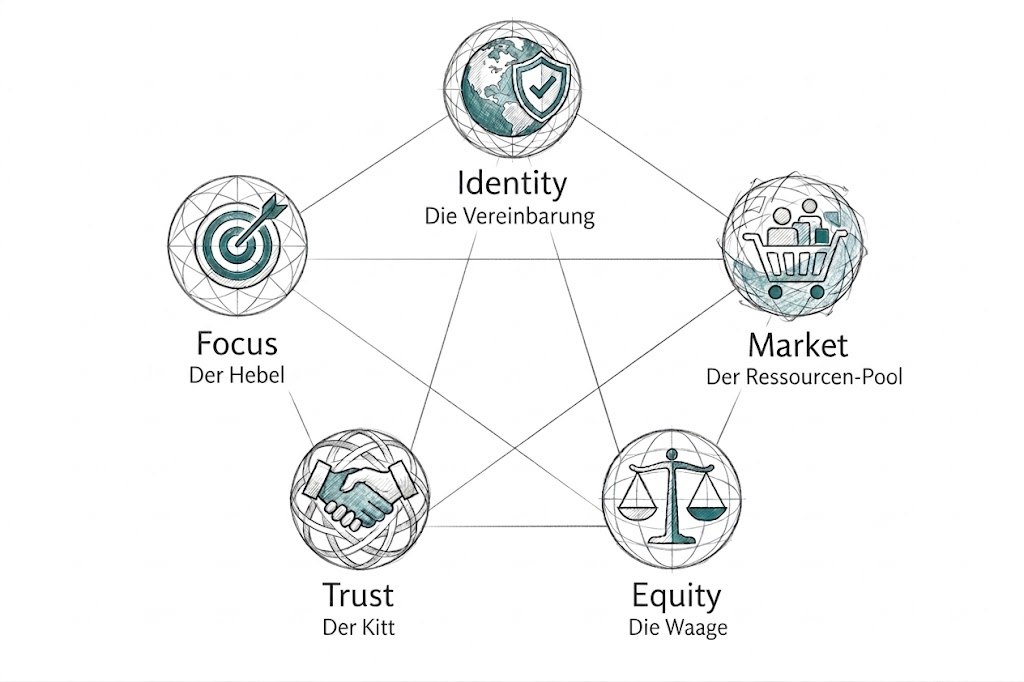 Gewaltenteilung in 5 Domänen