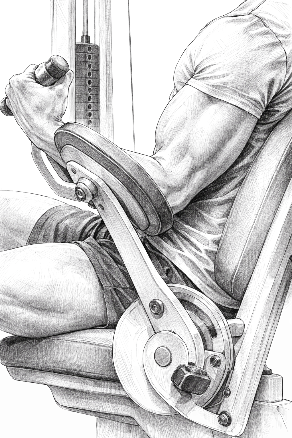 Skizze: Muskeltraining